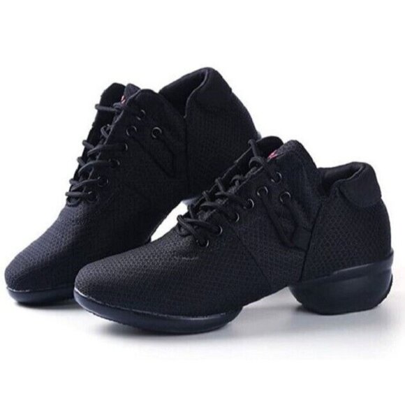 Mesh with Spandex Insert on Top Jazz Shoe